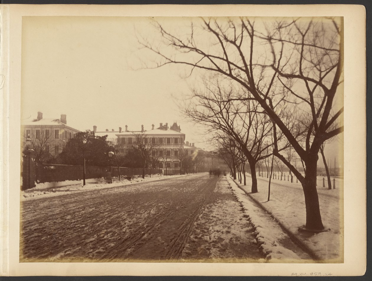 Snowy Road by John Thomson