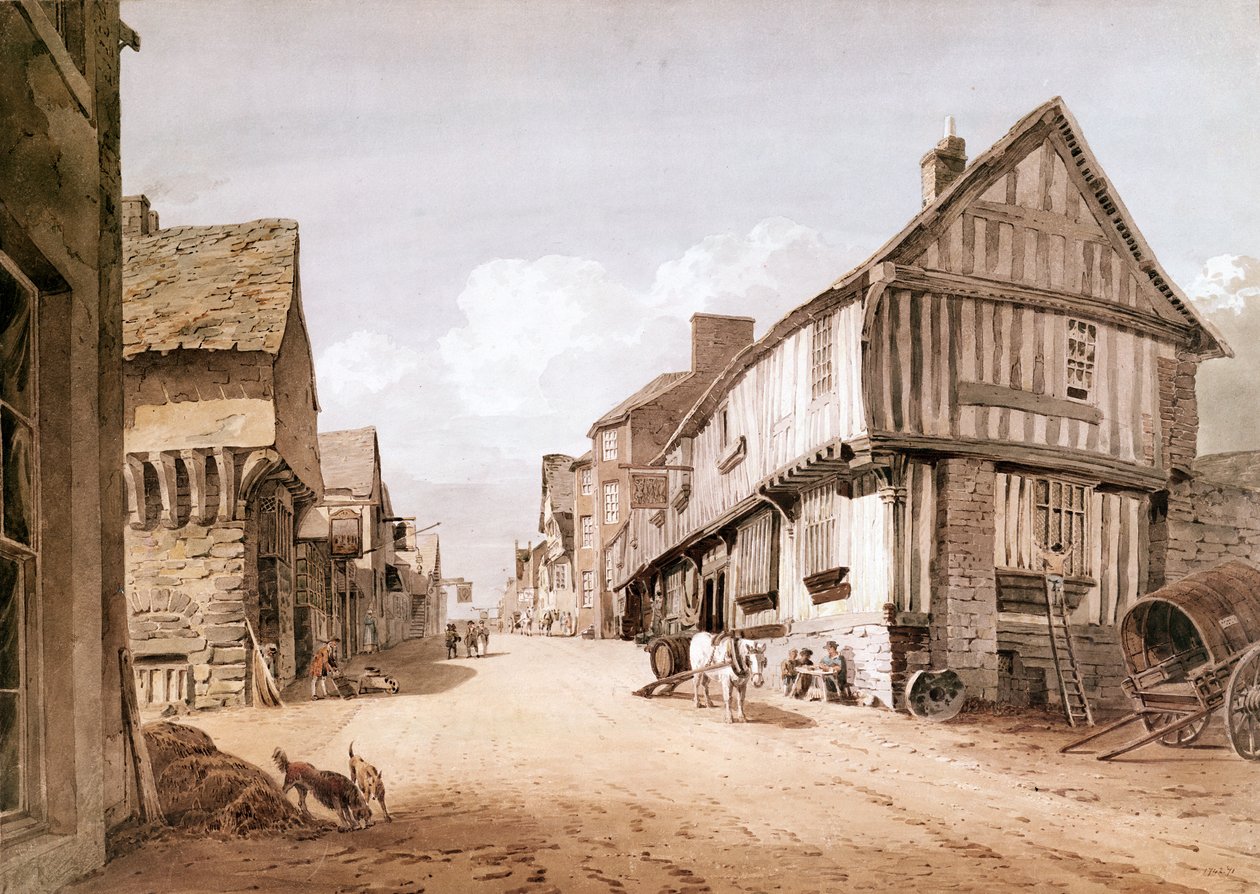 High Street, Conway by John Varley