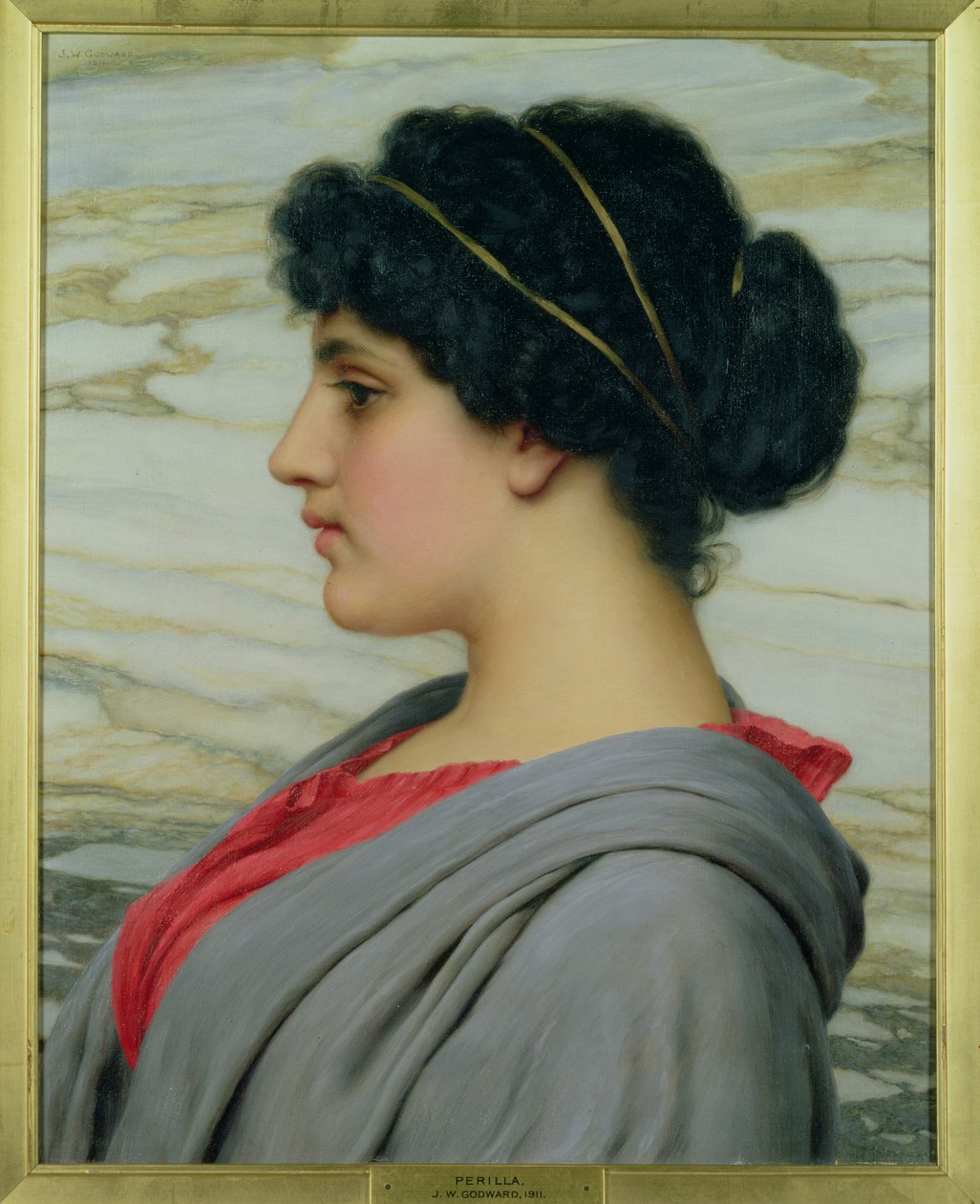 Perilla by John William Godward
