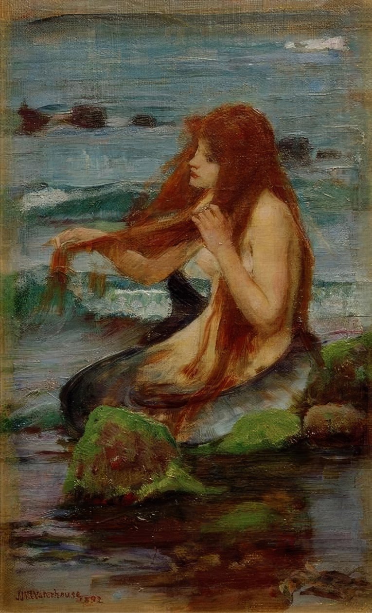 A Mermaid by John William Waterhouse