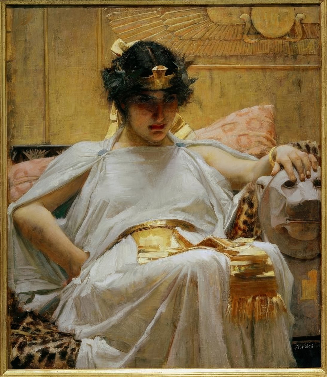 Cleopatra by John William Waterhouse