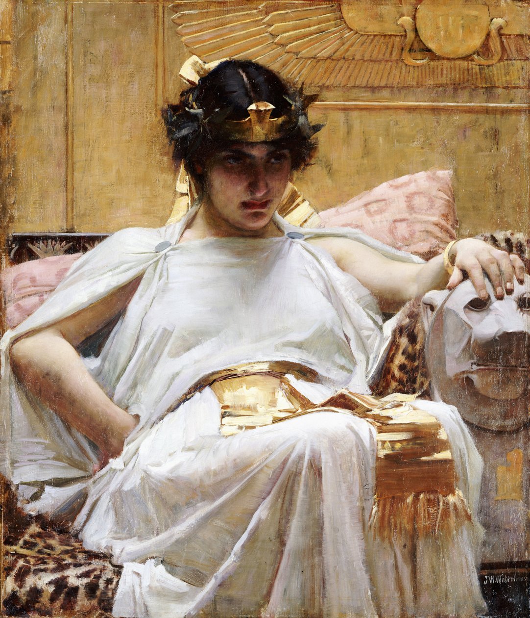 Cleopatra by John William Waterhouse