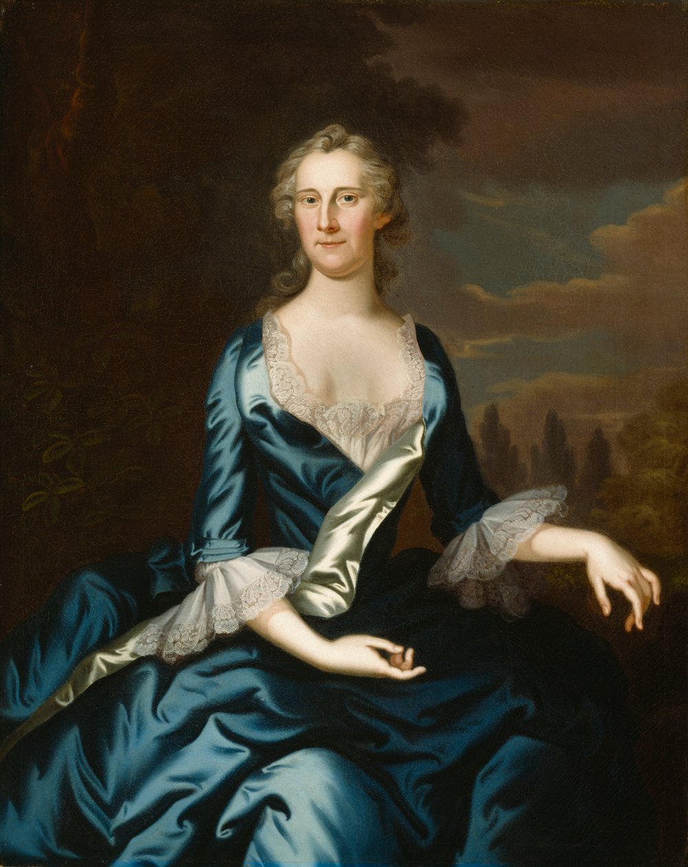 Mrs. Charles Carroll of Annapolis, 1753-54 by John Wollaston