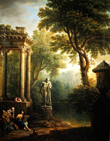 Classical landscape by John Wootton