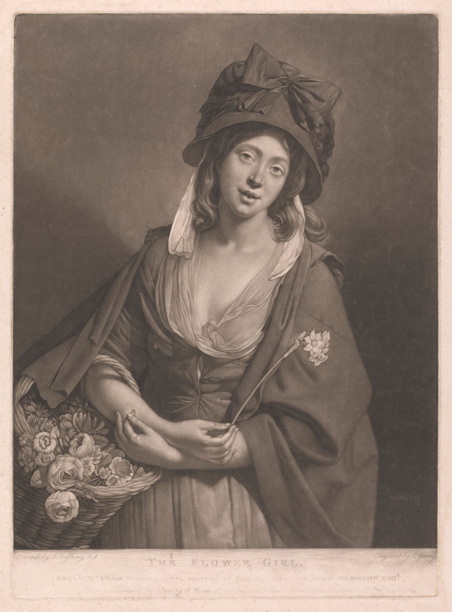 The Flower Girl by John Young