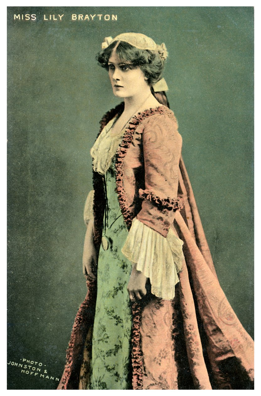 Lily Brayton, British actress by Johnston and Hoffman