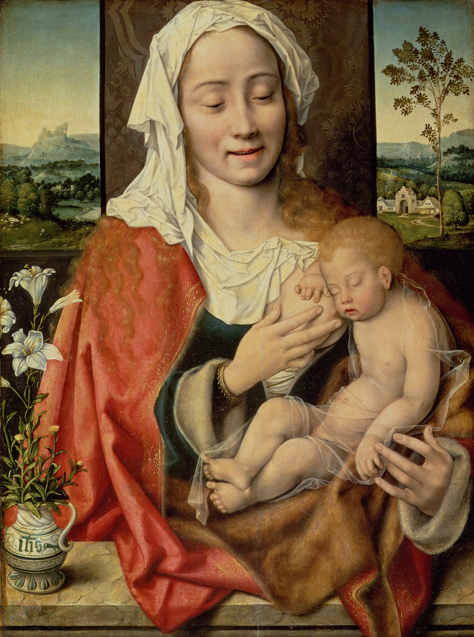 Madonna and Child by Joos van Cleve