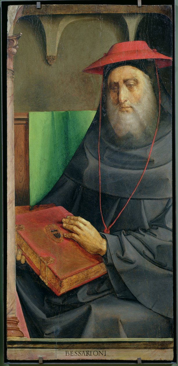 Portrait of Cardinal Bessarion by Joos van Gent