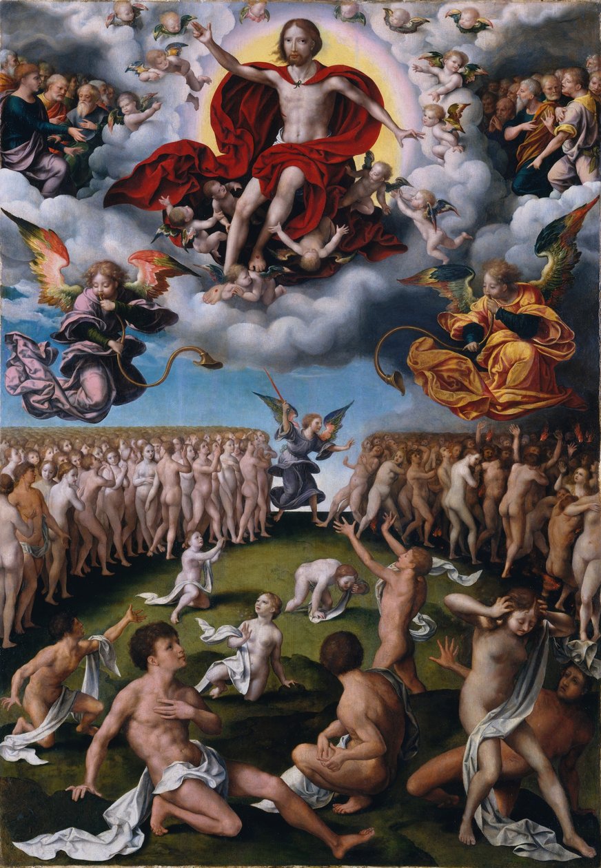 The Last Judgment by Joos van Cleve