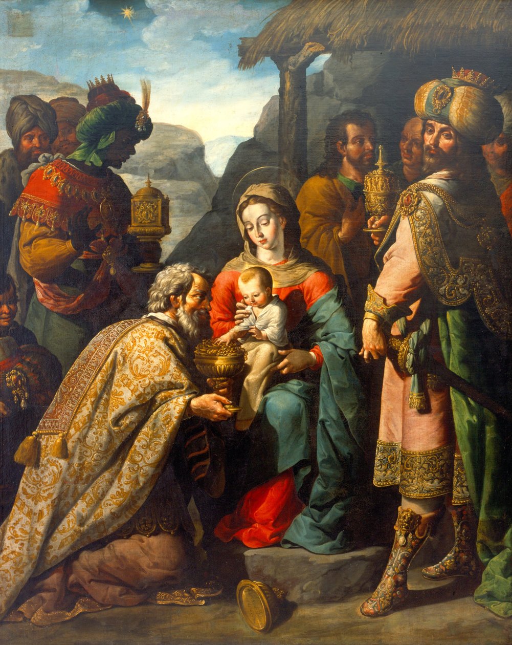 The Adoration of the Kings by José Juárez