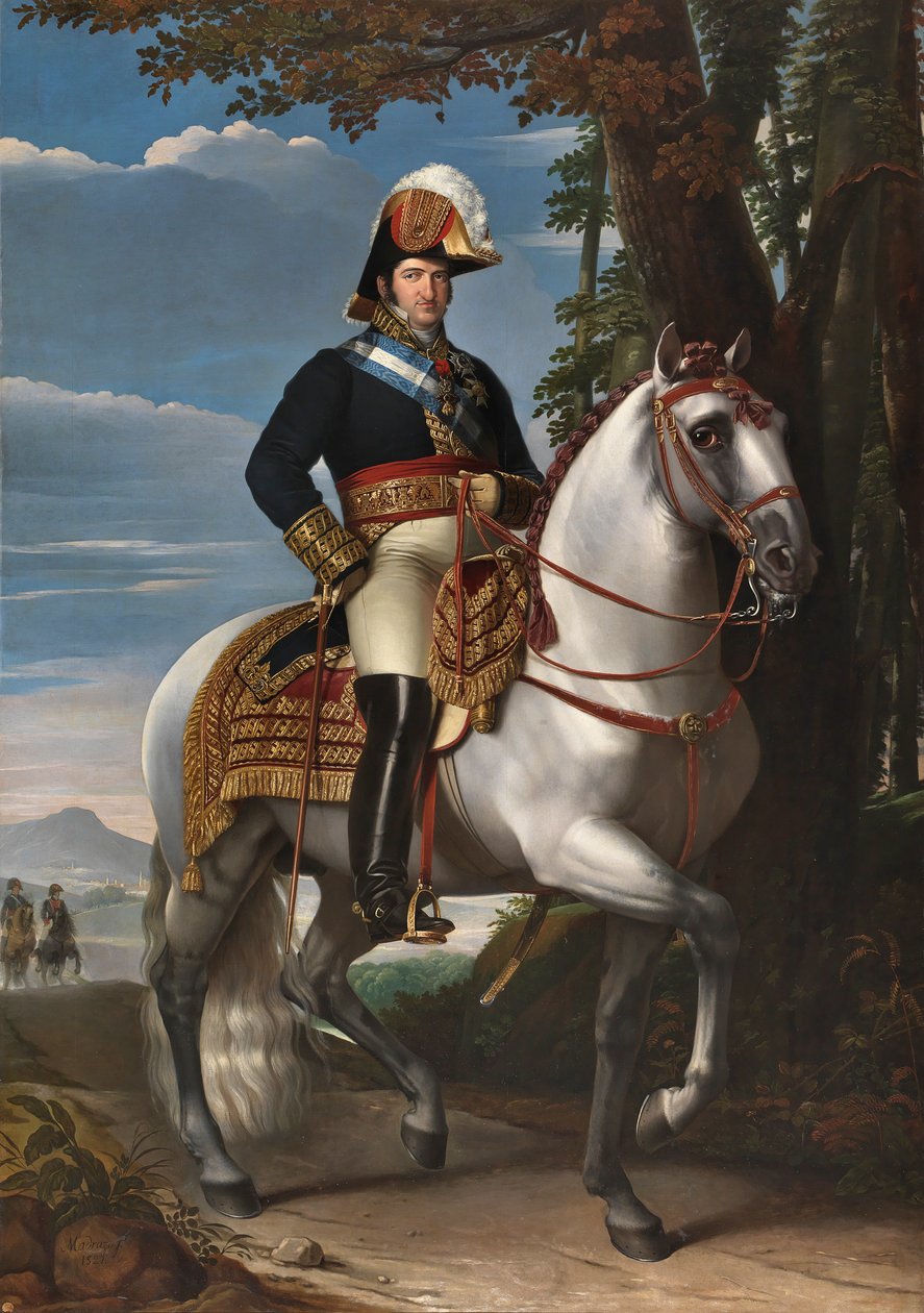 Ferdinand VII on Horseback by José de Madrazo y Agudo