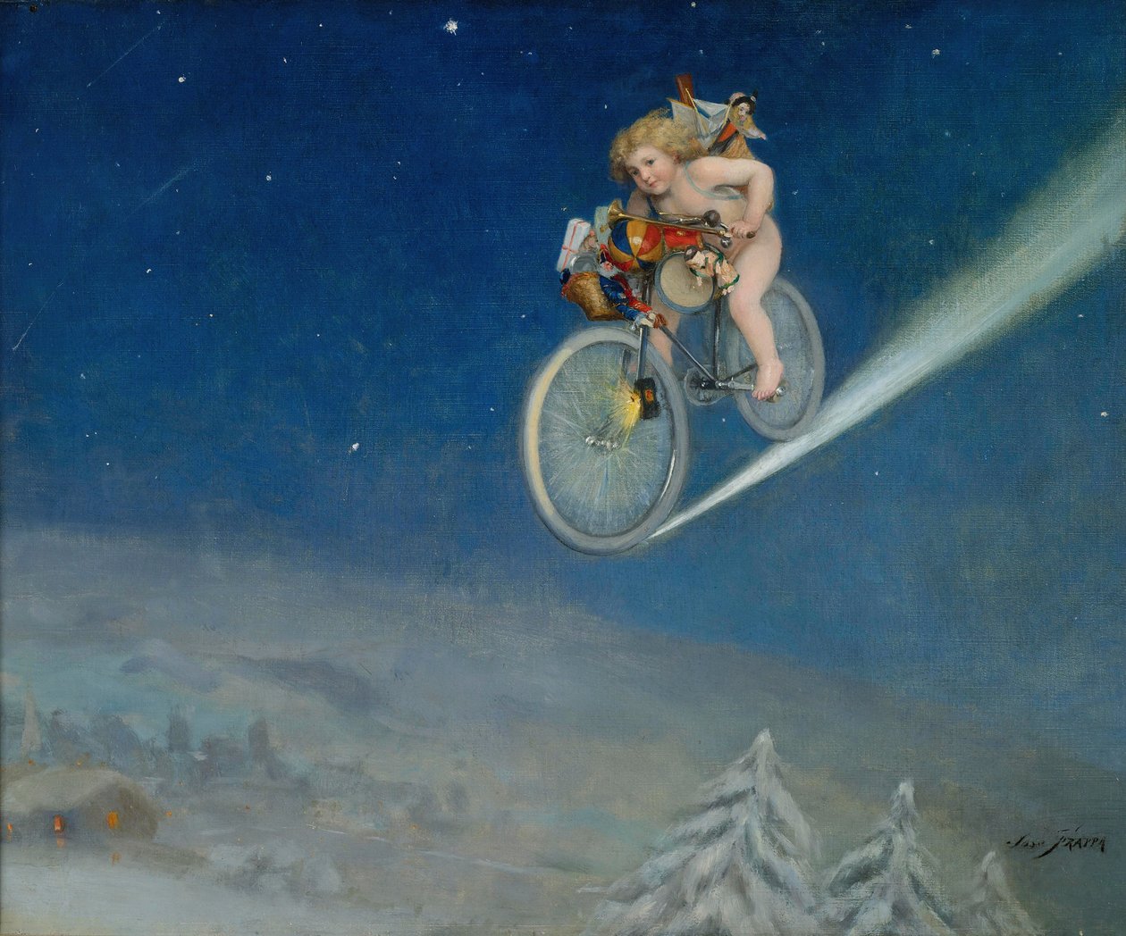 Christmas Delivery by Jose Frappa