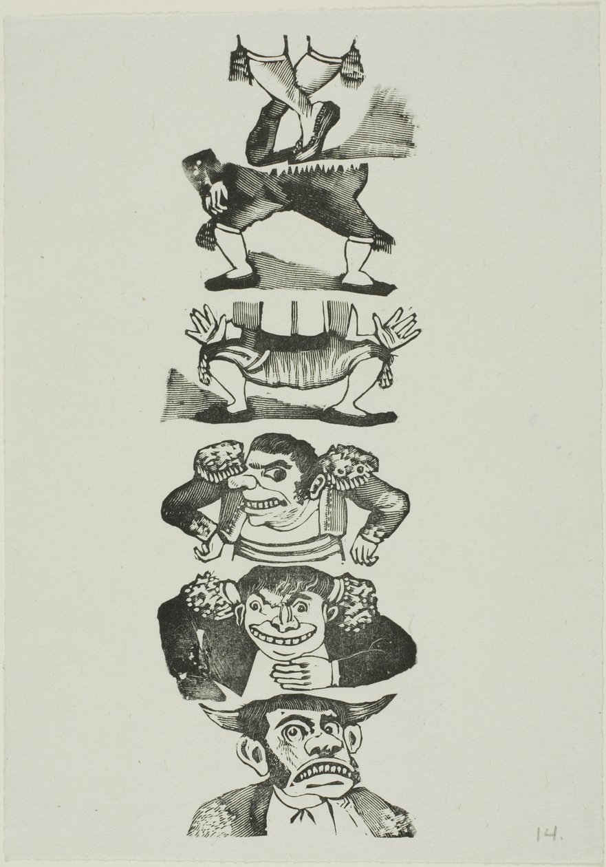 Bullfighters by José Guadalupe Posada