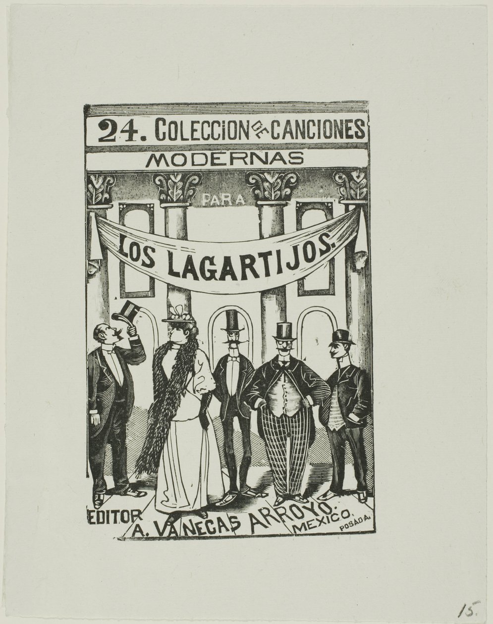 The Dandies by José Guadalupe Posada