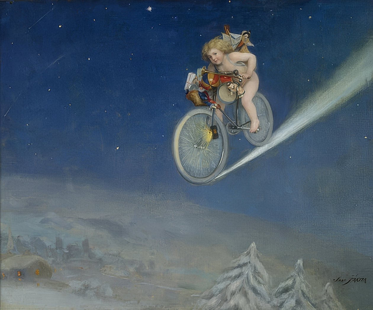 Christmas Delivery by Jose Frappa