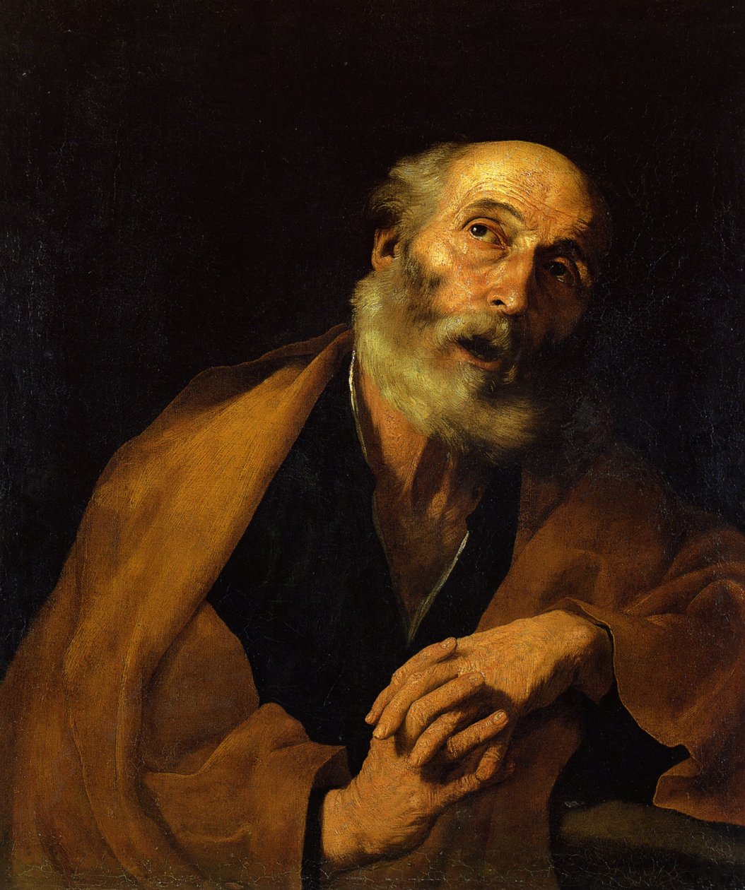 Repentance of Saint Peter, 1630 by Jose de Ribera