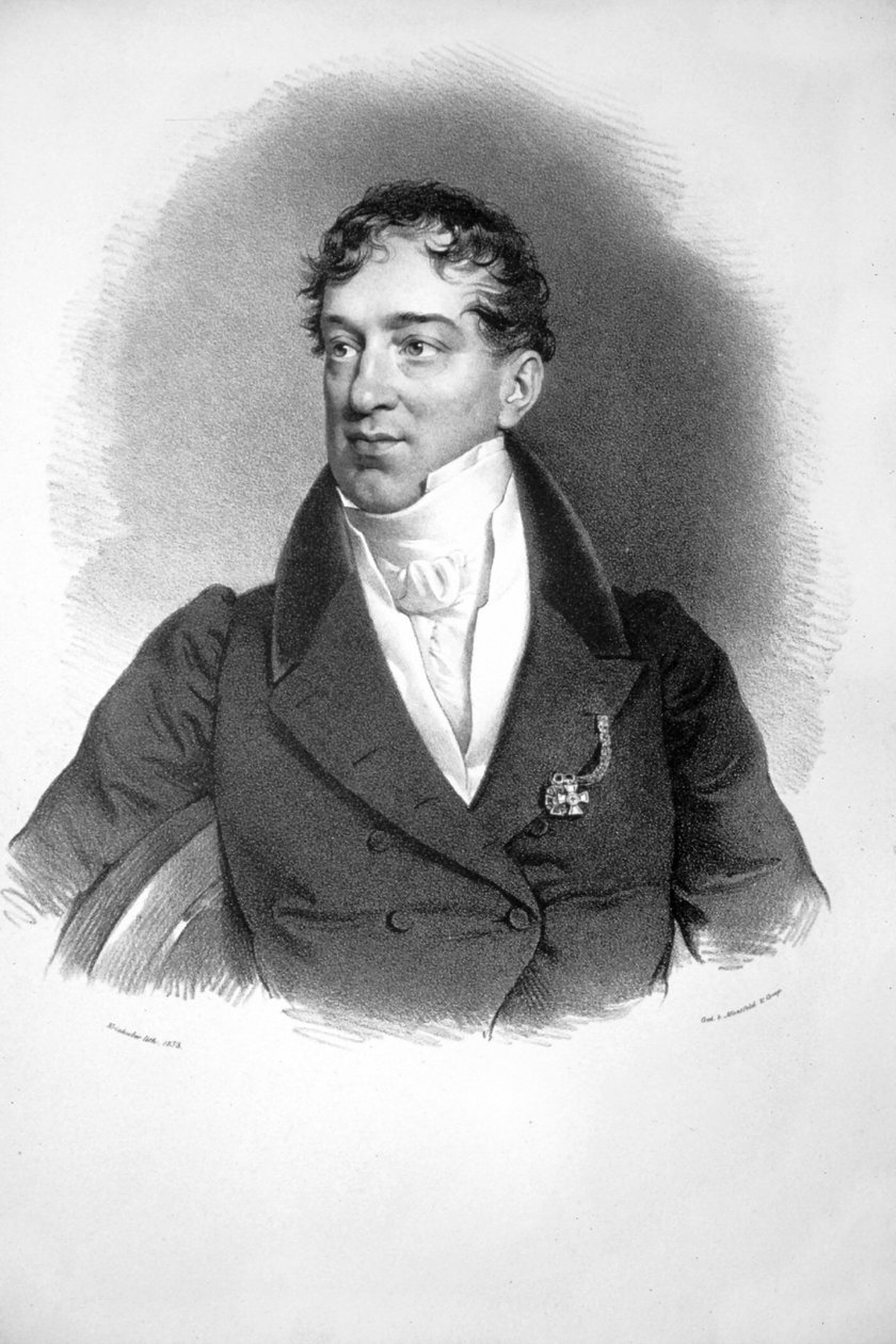 Franz Josef Raab by Josef Kriehuber