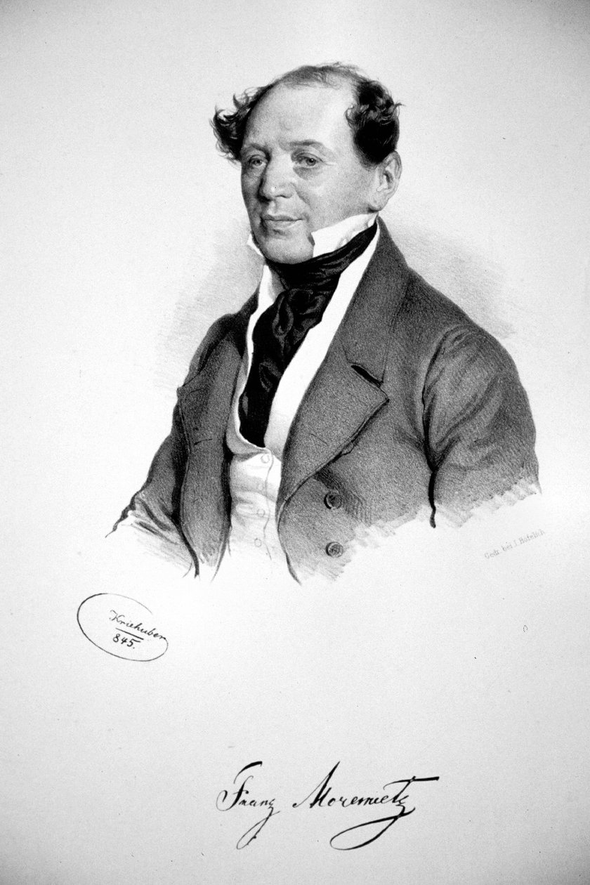 Franz Morawetz by Josef Kriehuber