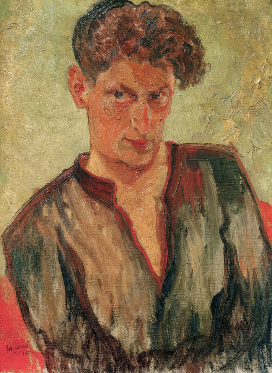 Self-Portrait by Josef Scharl