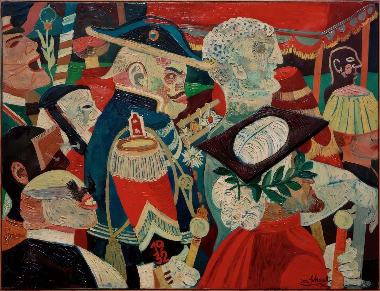 Triumphal Procession by Josef Scharl