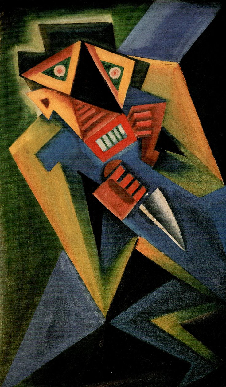 Fantomas, 1918 by Josef Čapek