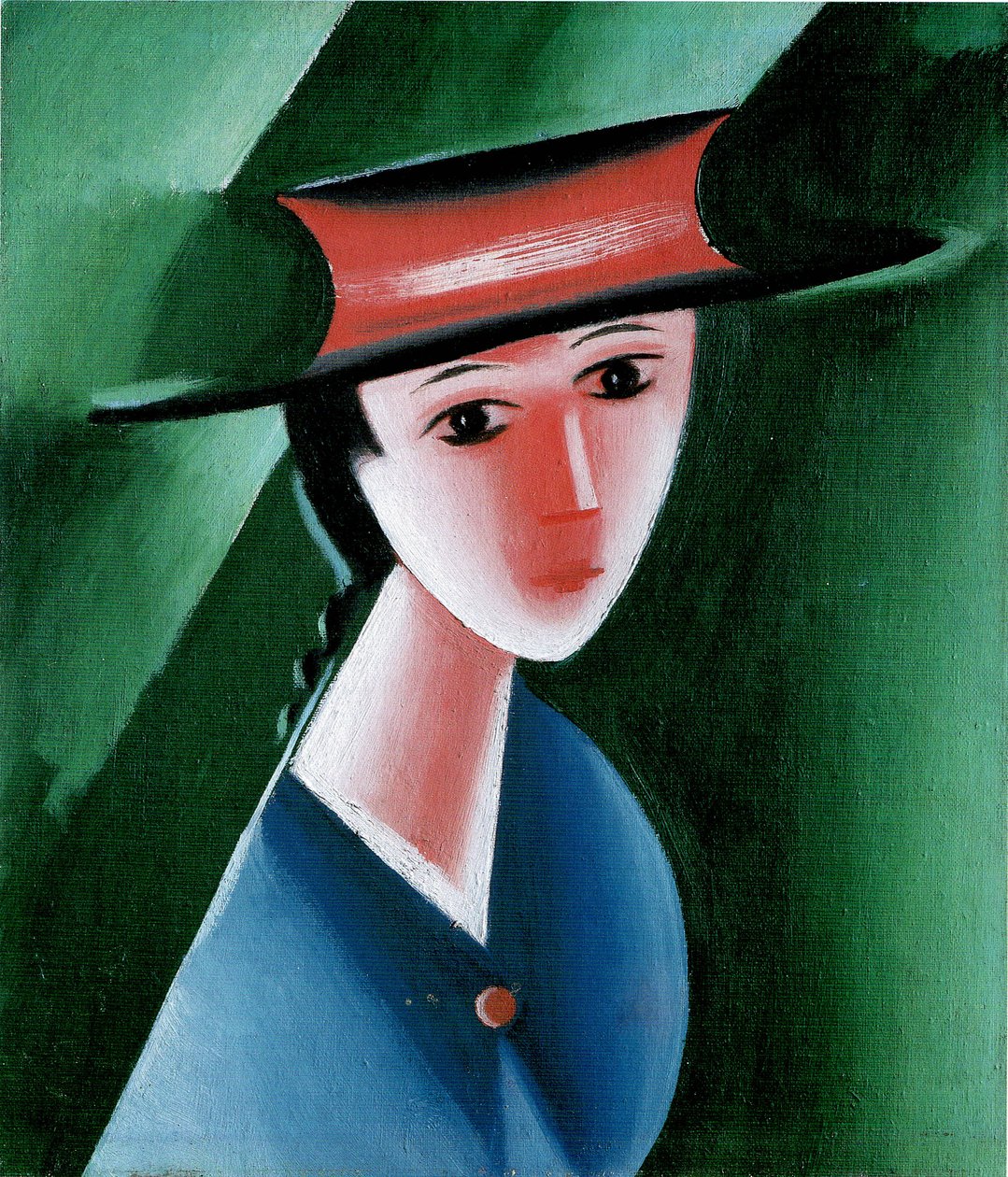 Girl with Red Hat by Josef Čapek
