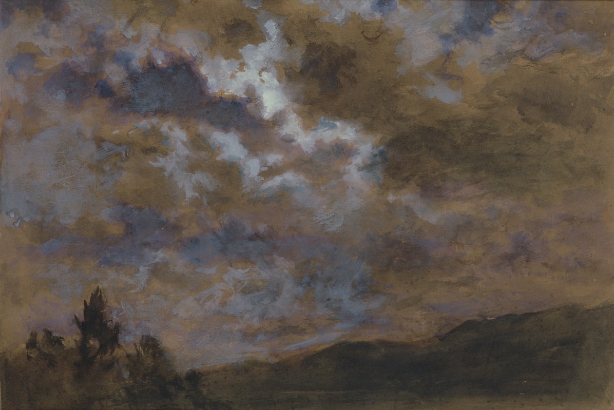 A Darkening Sky by Joseph Severn