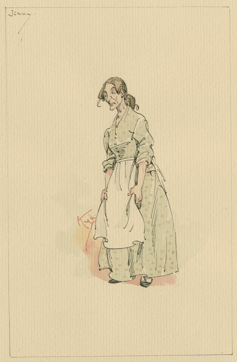 Jenny by Joseph Clayton Clarke
