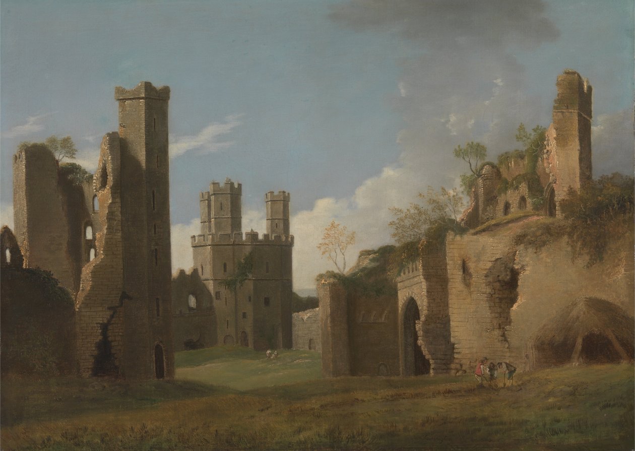 Caernarvon Castle by Joseph Farington