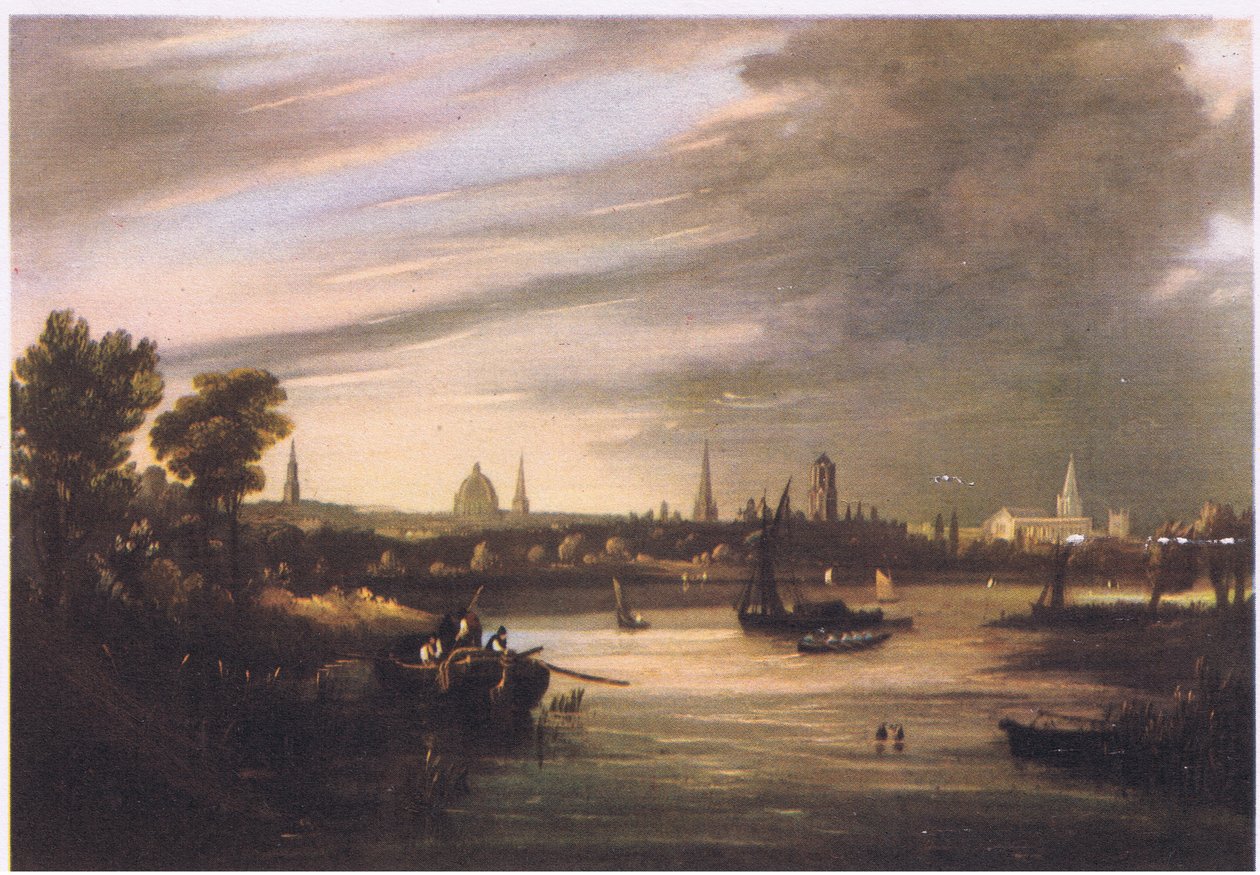 West Prospect of Oxford by Joseph Mallord William Turner