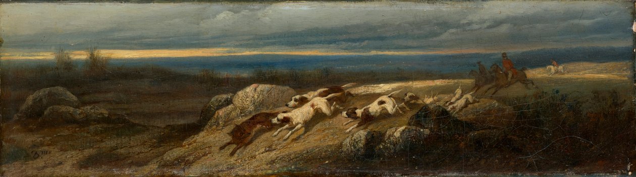 Fox Hunt by Joseph Beaume