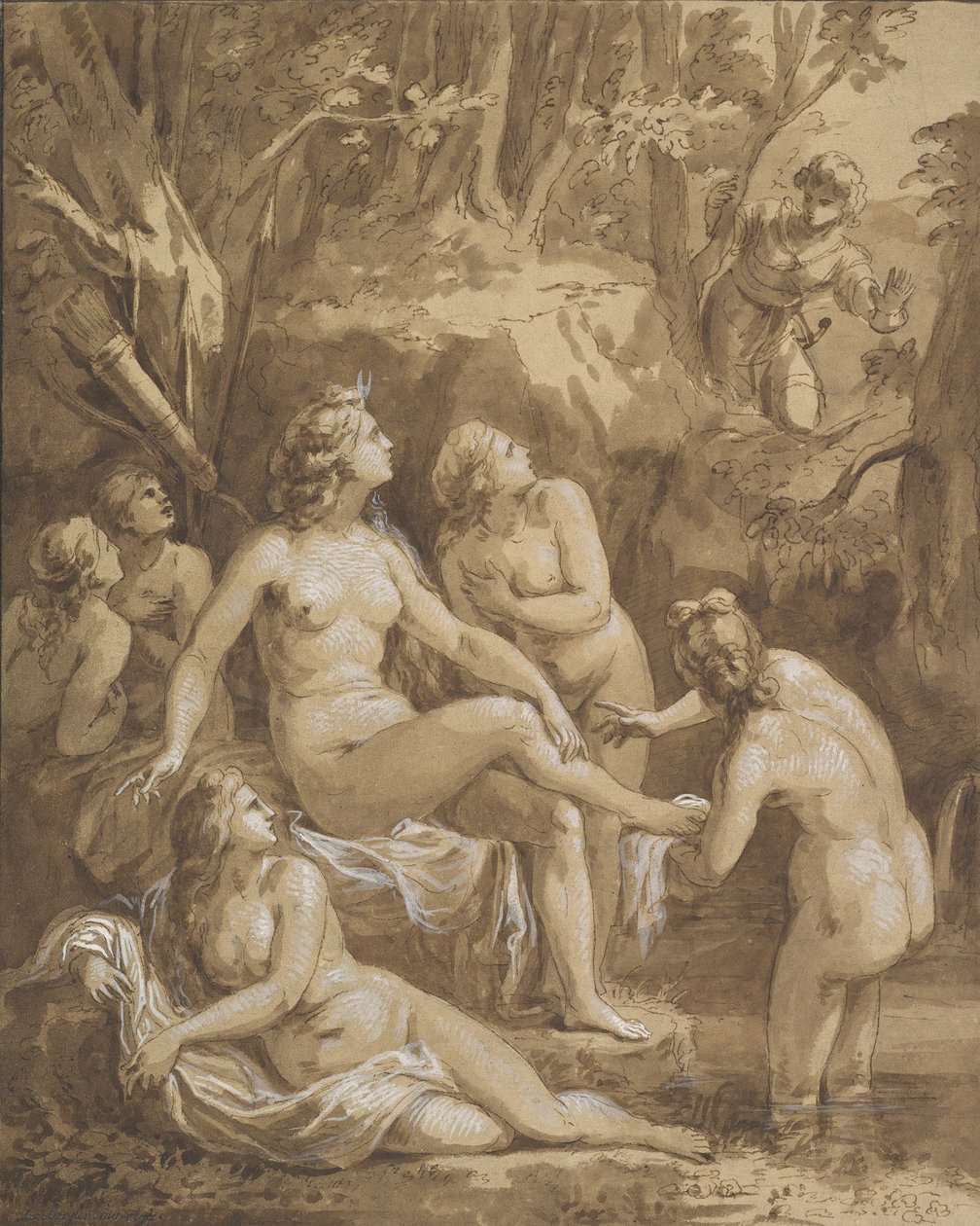 Diana and Actaeon by Joseph Bergler
