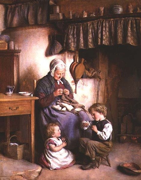 The Chimney Corner by Joseph Clark