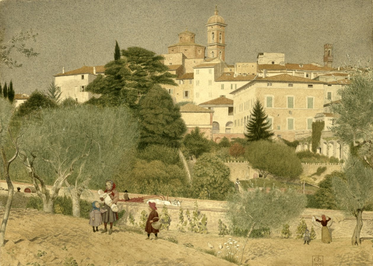 In Tuscany by Joseph Edward Southall
