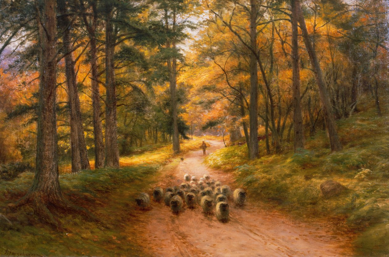 Homewards by Joseph Farquharson