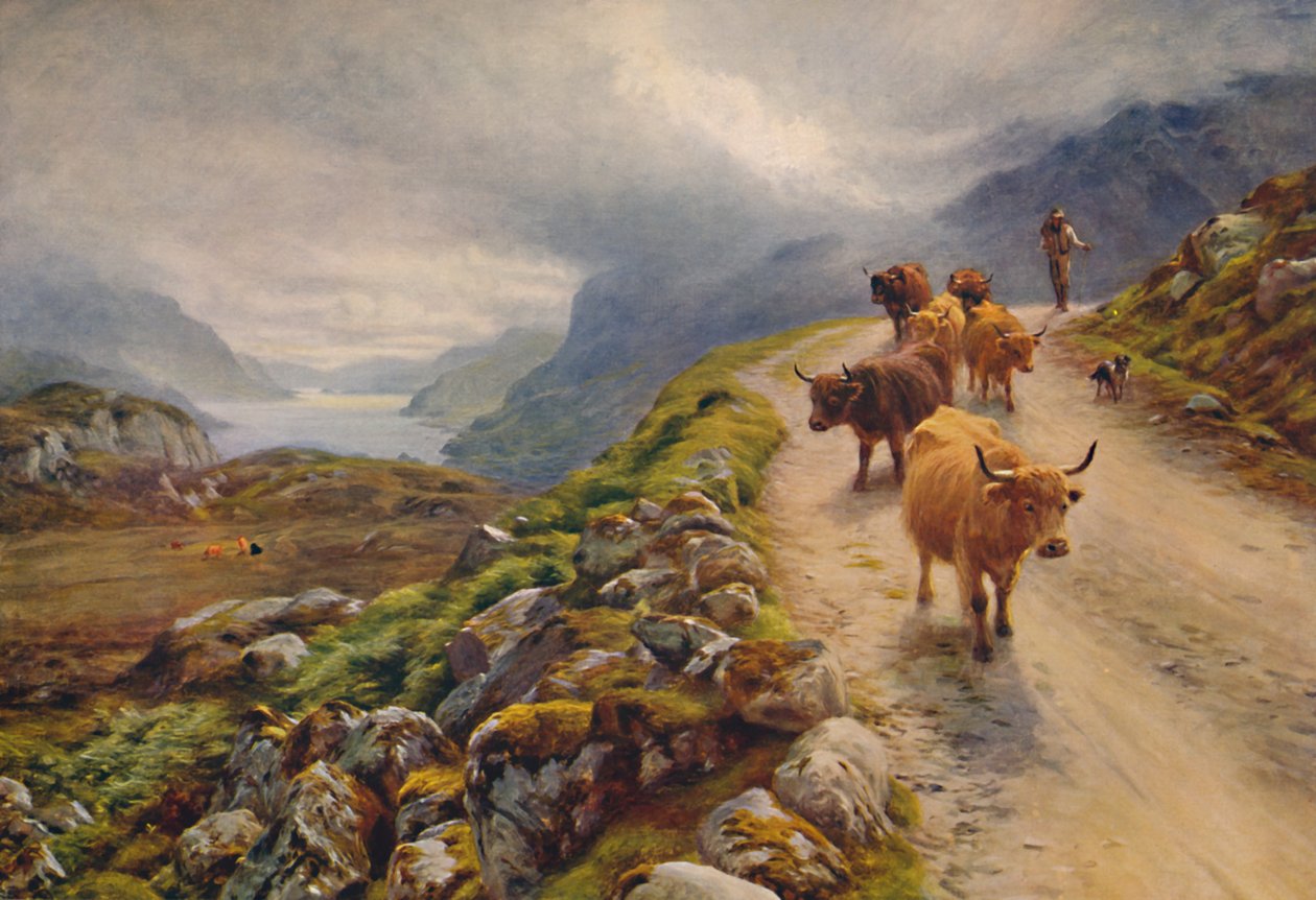 Loch Maree by Joseph Farquharson