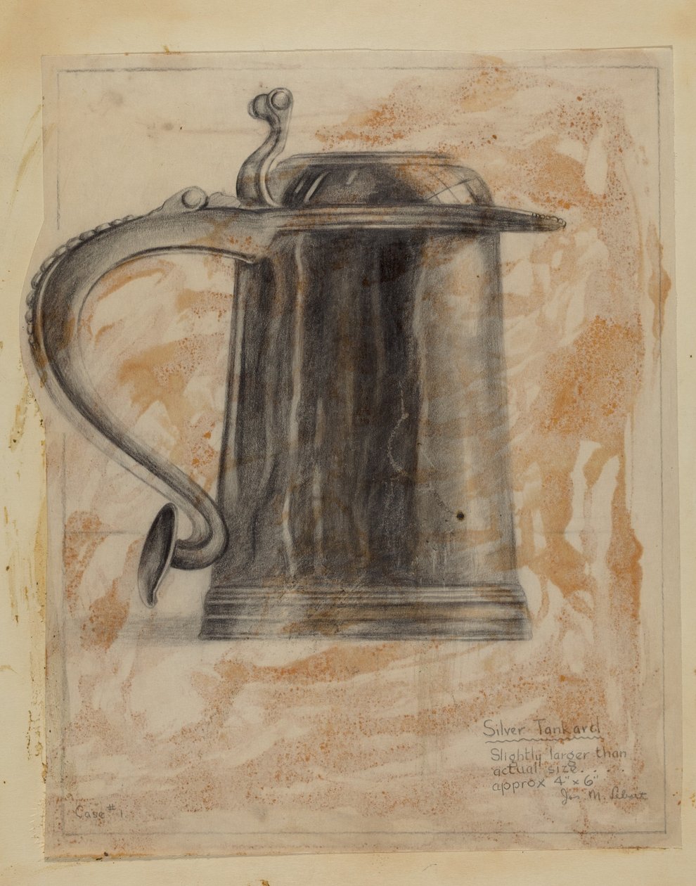 Silver Tankard by Joseph Leboit