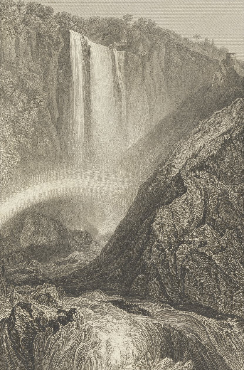 Cascade of Terni, c.1820 by Joseph Mallord William Turner