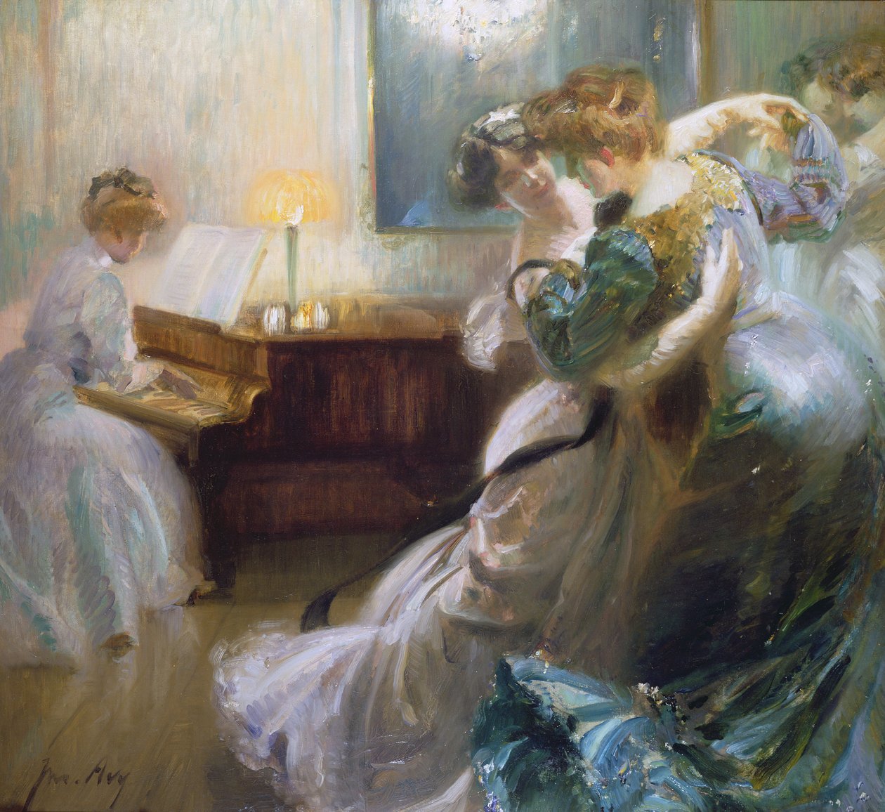 The Waltz by Joseph Marius Avy