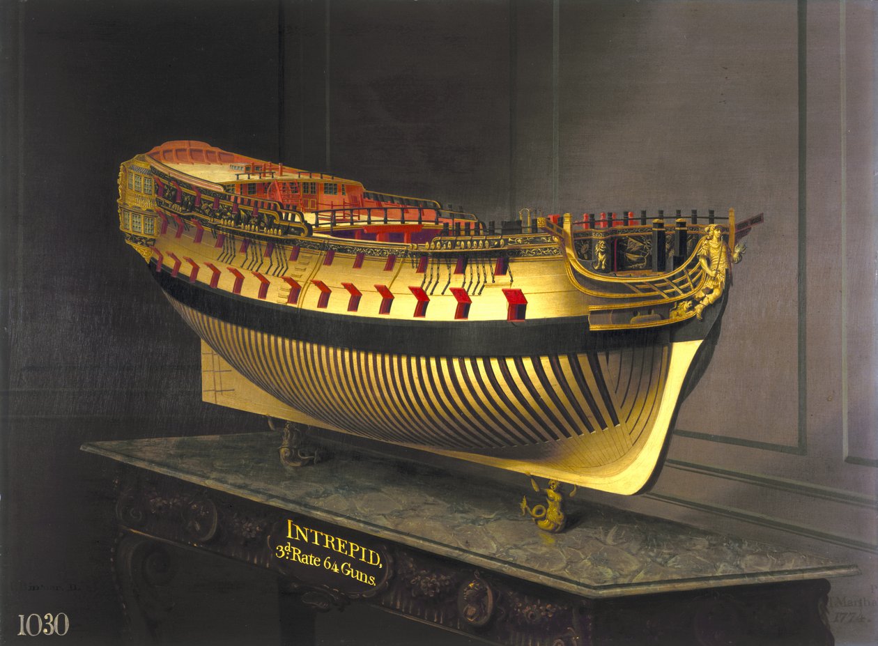 HMS Intrepid by Joseph Marshall