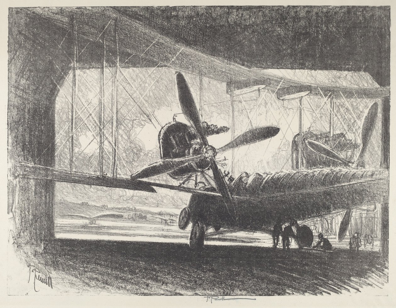 The Big Bug, 1916 by Joseph Pennell