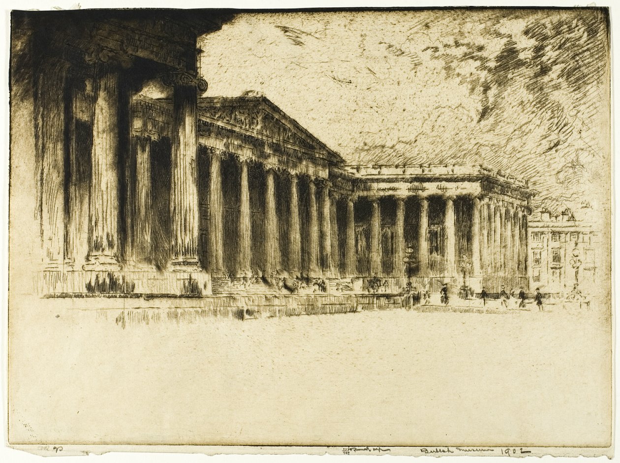 The British Museum by Joseph Pennell