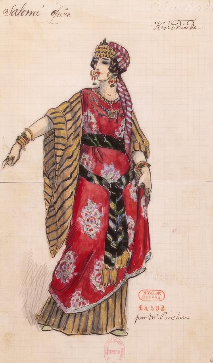 Herodias by Joseph Porphyre Pinchon