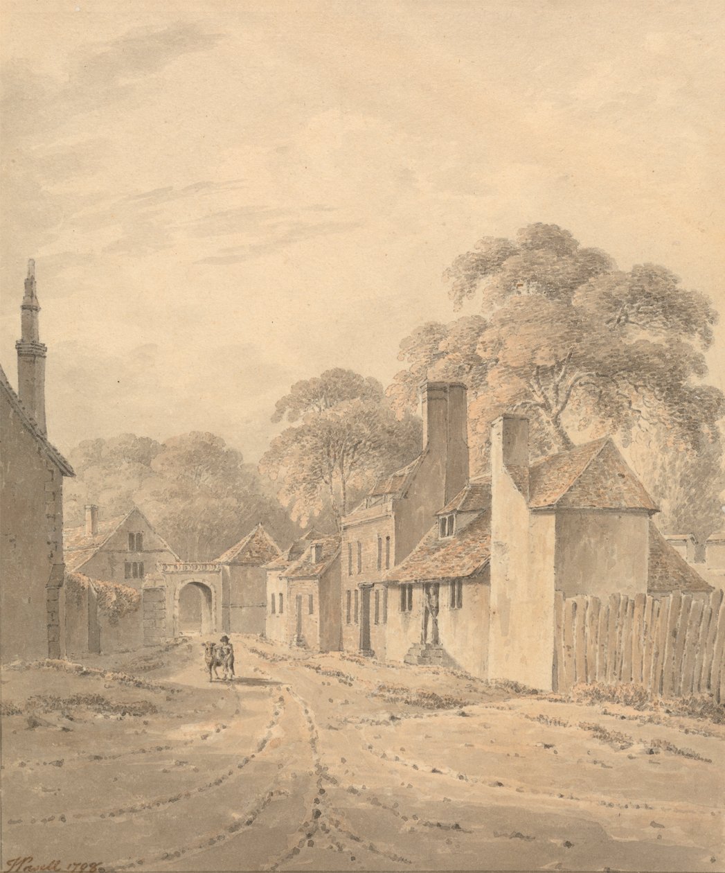 Exeter Gate, Harnham Road, Salisbury by Joseph Powell