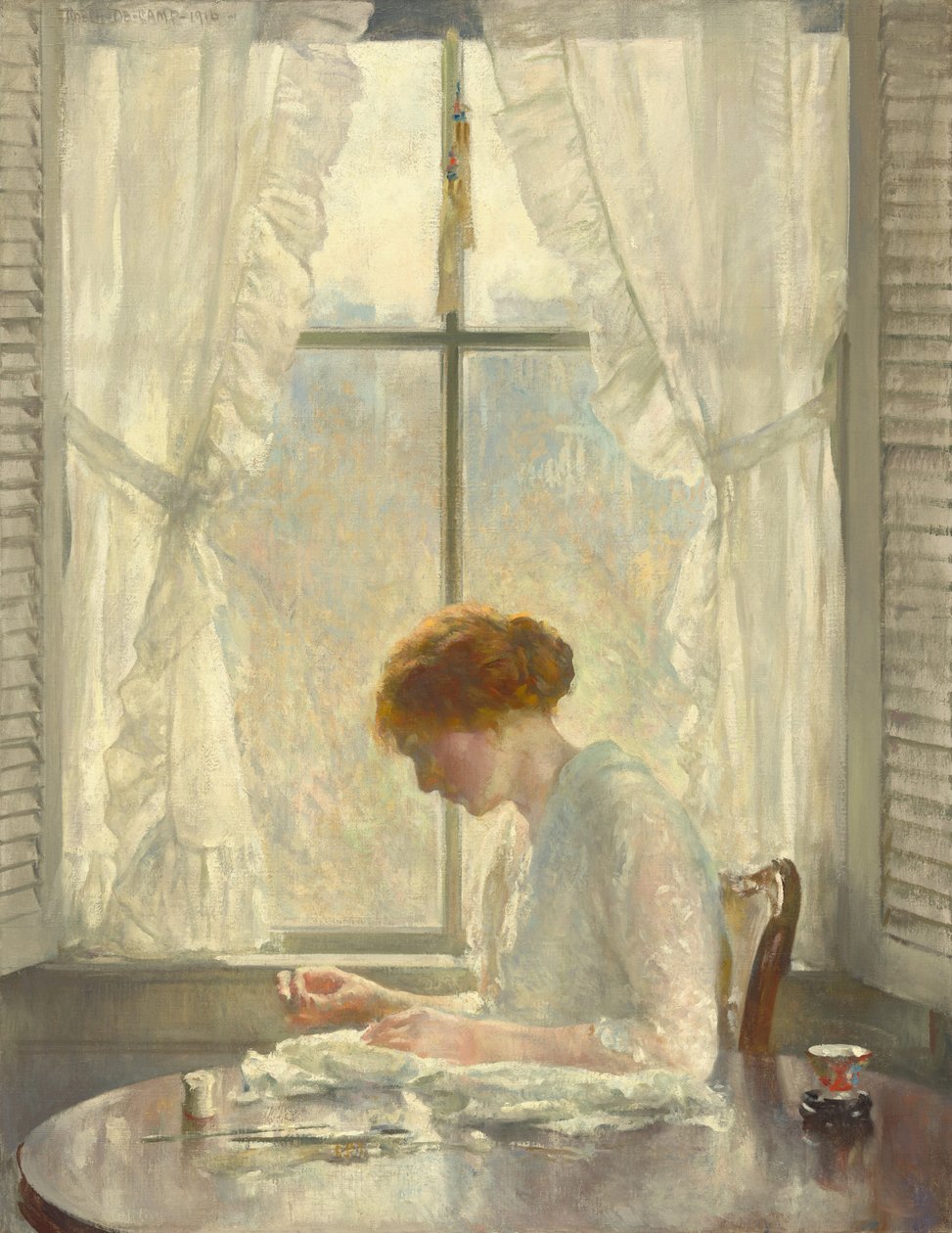 The Seamstress by Joseph Rodefer DeCamp