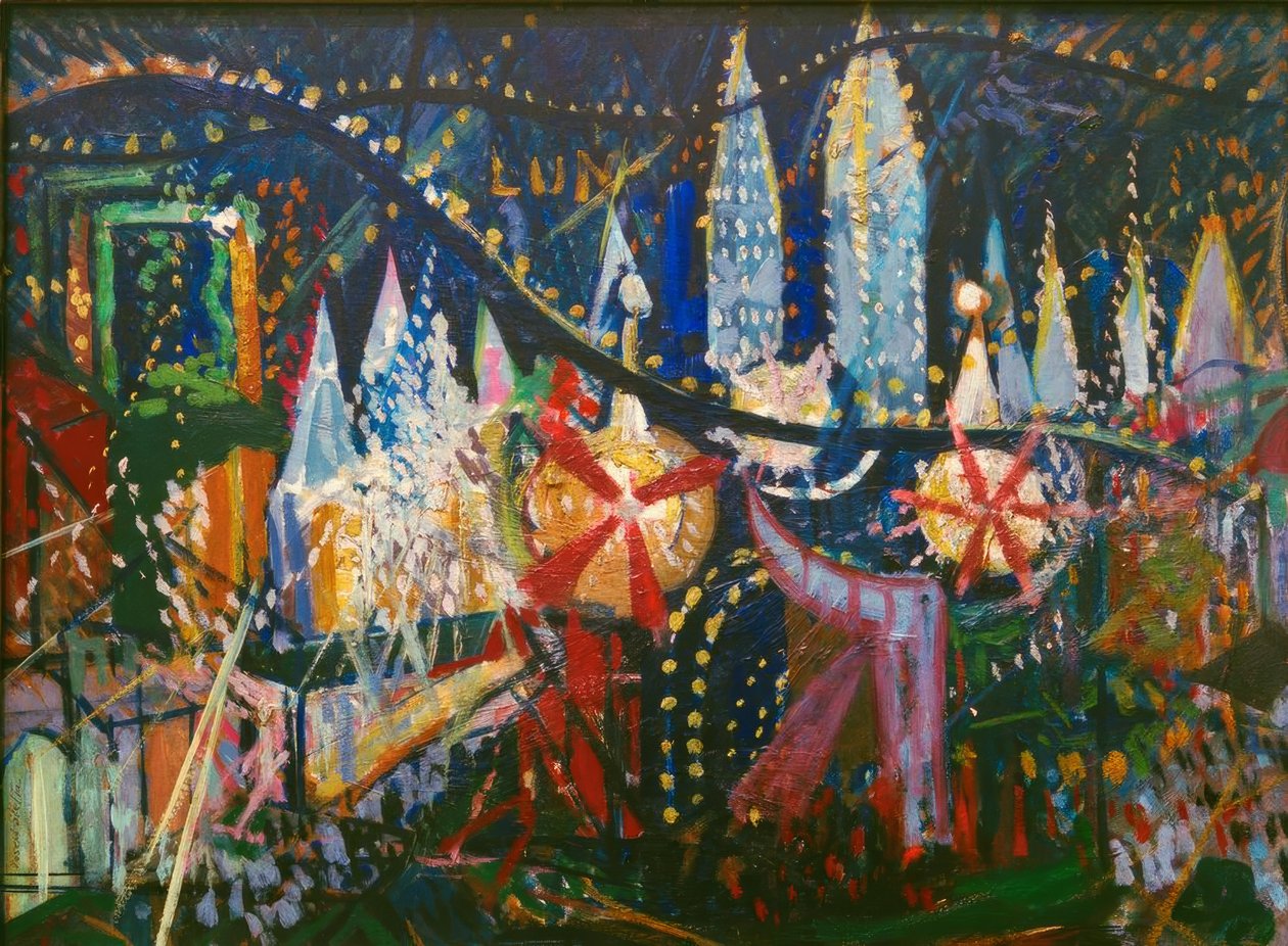 Luna Park by Joseph Stella