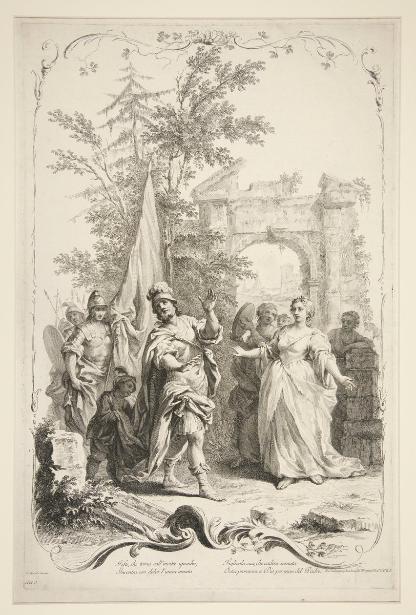 Jephthah by Joseph Wagner