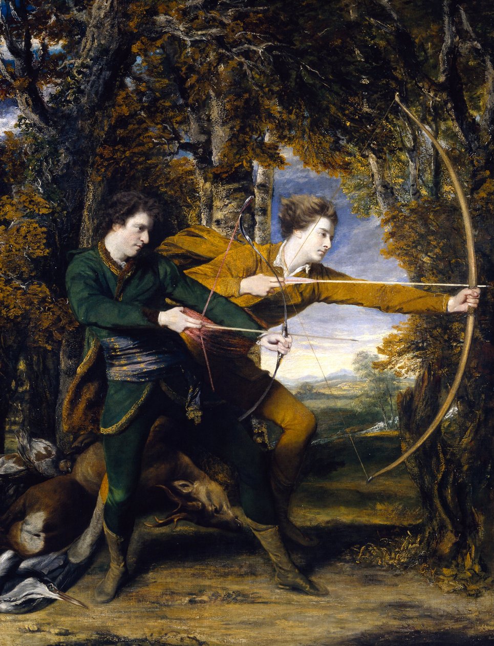 Colonel Acland and Lord Sydney: The Archers by Joshua Reynolds