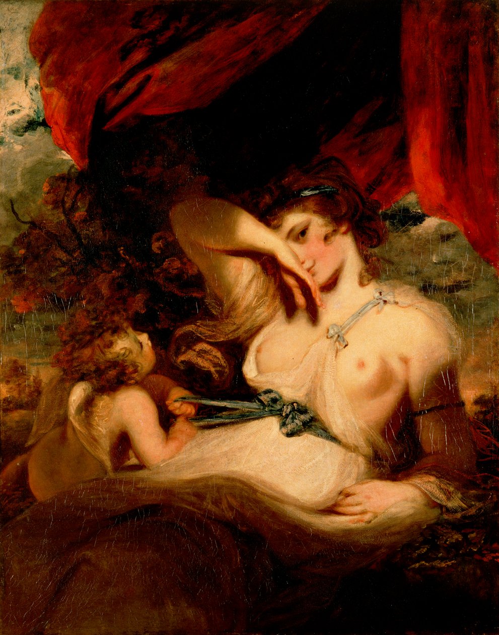 Cupid Untying the Zone of Venus by Joshua Reynolds