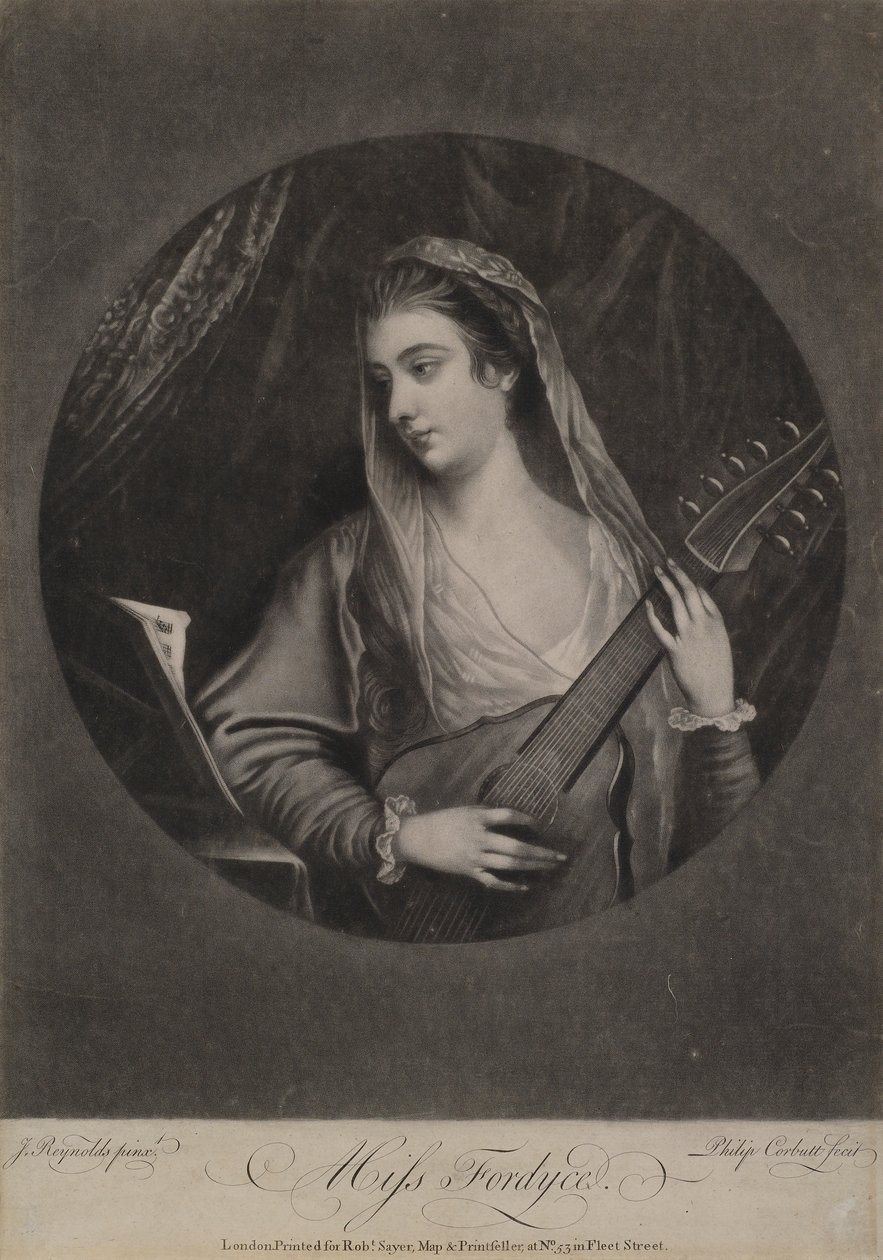 Miss Fordyce by Joshua Reynolds